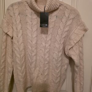 Joe's Jeans XS Soft Knit Cream Sweater